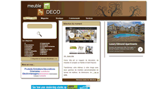 Desktop Screenshot of meubledeco.fr